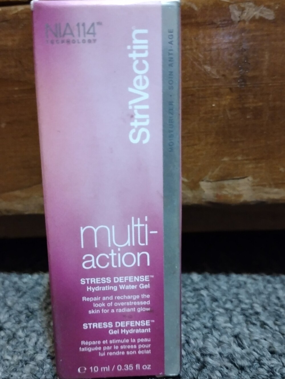 Strivectin NIA 115 Multi Action Stress Defense Hydrating Water Gel 0.35 OZ